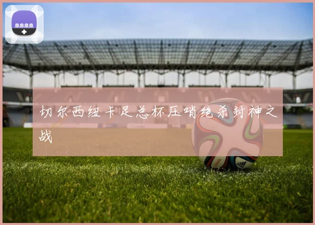 切尔西纽卡足总杯压哨绝杀封神之战